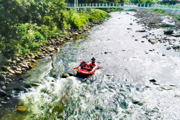Enjoy exhilarating rafting and challenge the white waters