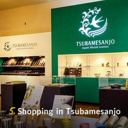 Shopping in Tsubamesanjo